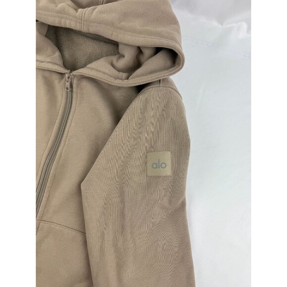 ALO YOGA Everyday Full Zip Hoodie Unisex Fleece Lounge Jacket M $148 - Picture 7 of 9